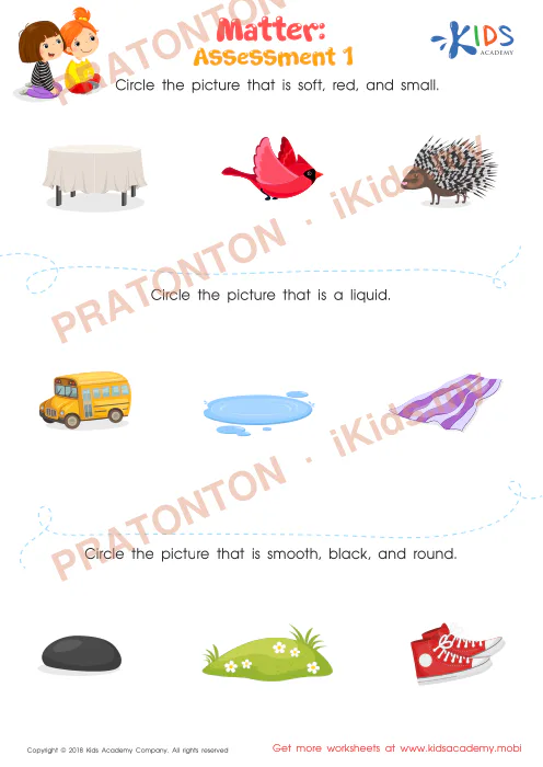 Pratonton muka 1 lembaran Matter: — Sains Tahun 2