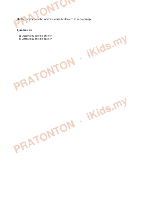 Pratonton muka 16 lembaran Mock Test 1 UPSR 2017 — Bahasa Inggeris — Bahasa Inggeris Tahun 6
