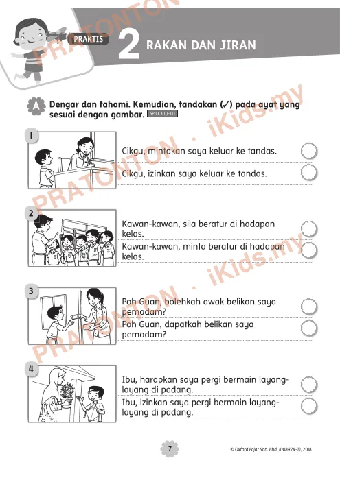 Pratonton muka 1 lembaran Modul Bahasa Melayu — Bahasa Melayu Tahun 3