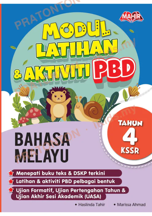 Pratonton muka 1 lembaran Modul Bahasa Melayu — Bahasa Melayu Tahun 4