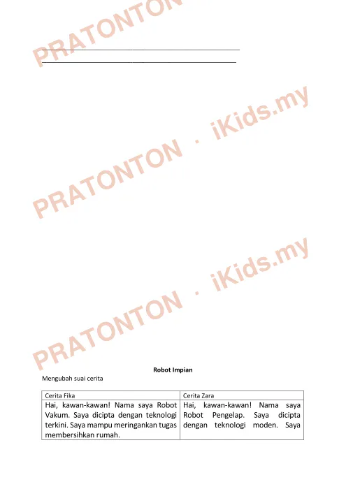 Pratonton muka 4 lembaran Modul Bahasa Melayu Unit 17 — Bahasa Melayu Tahun 4