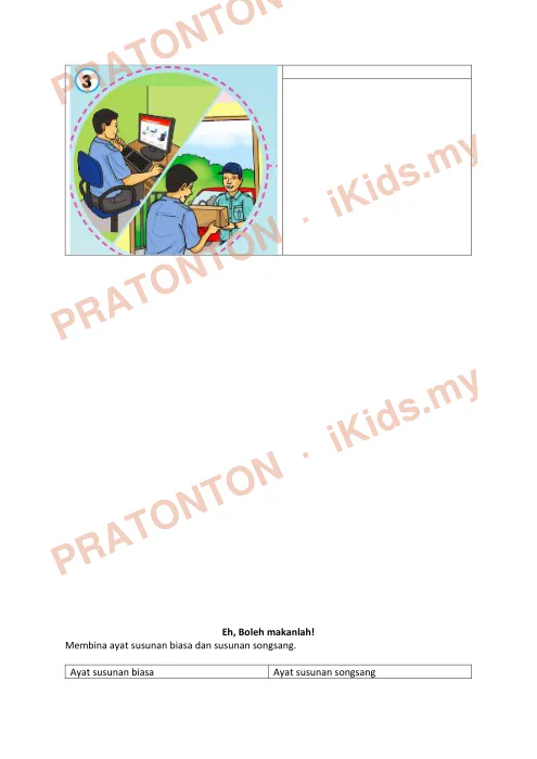 Pratonton muka 4 lembaran Modul Bahasa Melayu Unit 18 — Bahasa Melayu Tahun 4