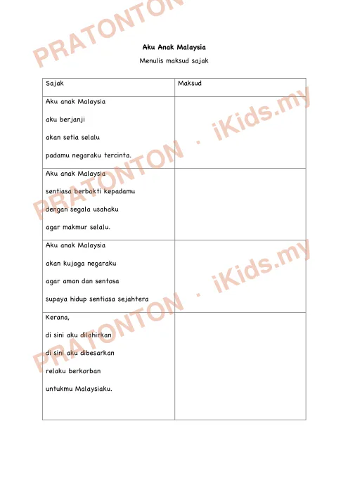 Pratonton muka 5 lembaran Modul Bahasa Melayu Unit 18 — Bahasa Melayu Tahun 4