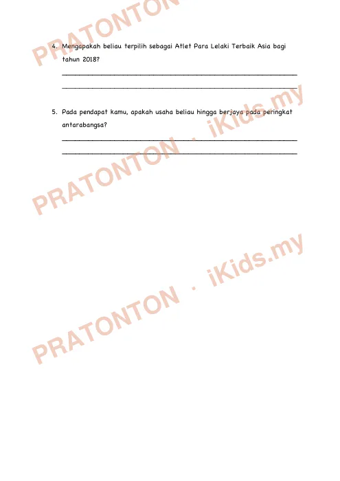 Pratonton muka 5 lembaran Modul Bahasa Melayu Unit 27 — Bahasa Melayu Tahun 4