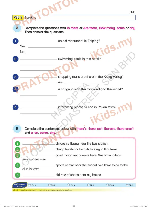 Pratonton muka 8 lembaran Modul CEFR Bahasa Inggeris Tahun 5 — Bahasa Inggeris Tahun 5