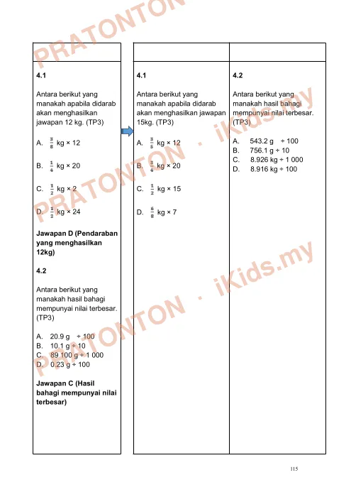 Pratonton muka 17 lembaran Modul Matematik Tahun 5 — Tajuk 5: Ukuran dan Sukatan — Matematik Tahun 5