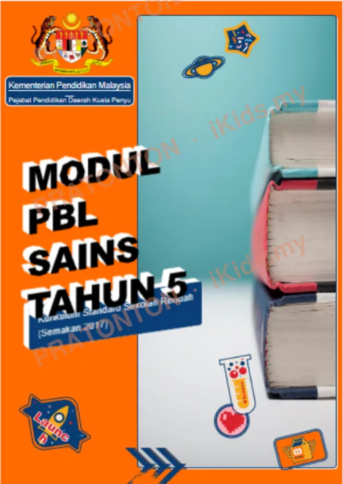 Pratonton muka 1 lembaran Modul PBL Sains Tahun 5 — Sains Tahun 5