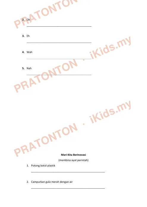 Pratonton muka 6 lembaran Modul PdPR Bahasa Melayu Tahun 5 — Unit 18: Inovasi Bertambah Mutu (Set 2) — Bahasa Melayu Tahun 5
