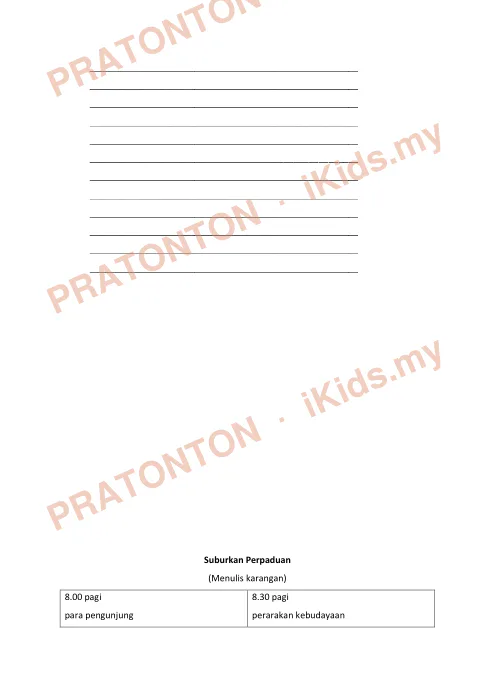 Pratonton muka 3 lembaran Modul PdPR Bahasa Melayu Tahun 6 — Unit 14: Berkat Hidup Sepakat — Bahasa Melayu Tahun 6