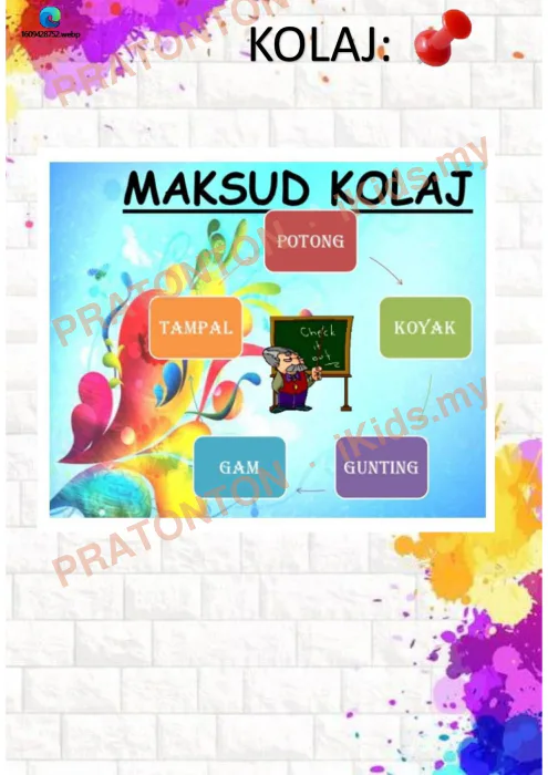 Pratonton muka 3 lembaran Modul PdPR Seni Visual Tahun 5 — 1 Mac 2021 — Pendidikan Kesenian Tahun 5