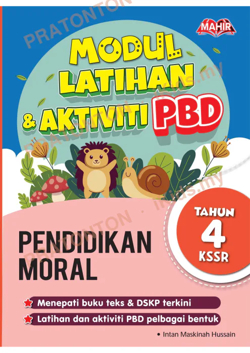 Pratonton muka 1 lembaran Modul Pendidikan Moral 8 — Pendidikan Moral Tahun 4