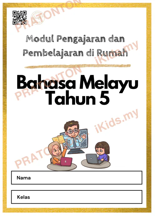 Pratonton muka 1 lembaran Modul Pengajaran dan Pembelajaran di Rumah — Bahasa Melayu Tahun 5 Unit 16 — Bahasa Melayu Tahun 5