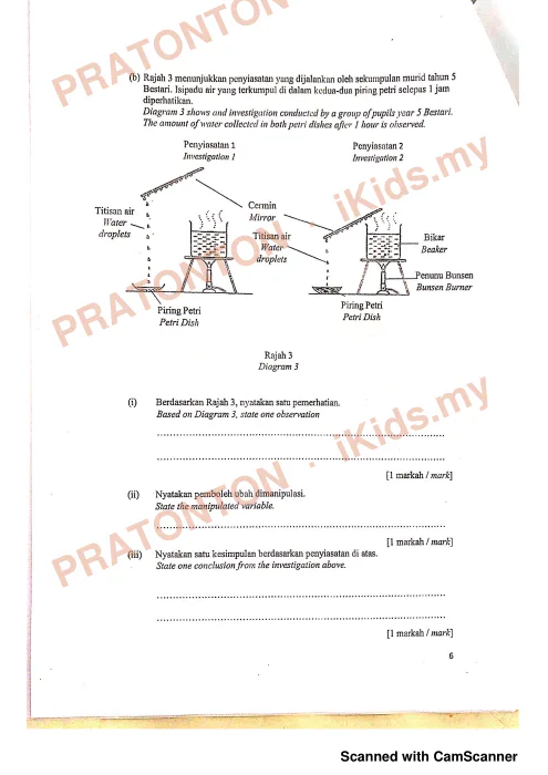Pratonton muka 7 lembaran Modul Perkembangan Pembelajaran (MPP 1) — Sains Kertas 2 — Sains Tahun 6