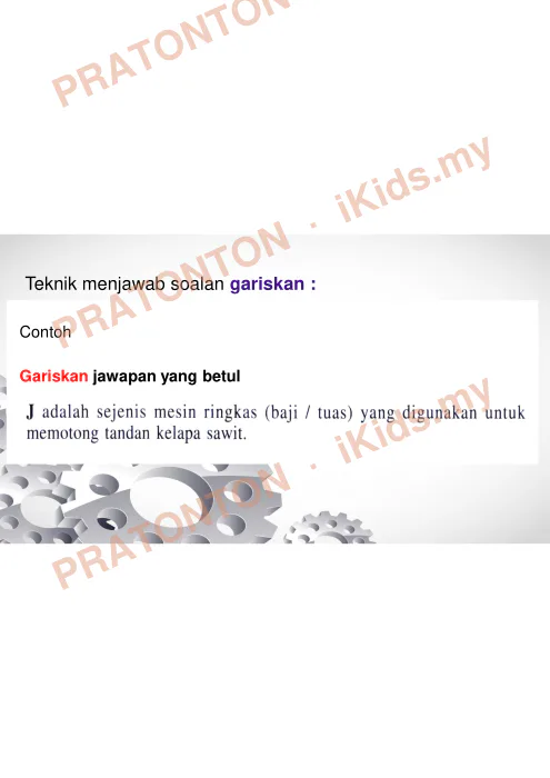 Pratonton muka 9 lembaran Modul Sains 1 — Sains Tahun 4