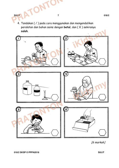 Pratonton muka 7 lembaran Modul Sains 7 — Sains Tahun 3