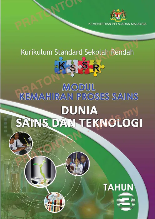 Pratonton muka 1 lembaran Modul Sains — Sains Tahun 3