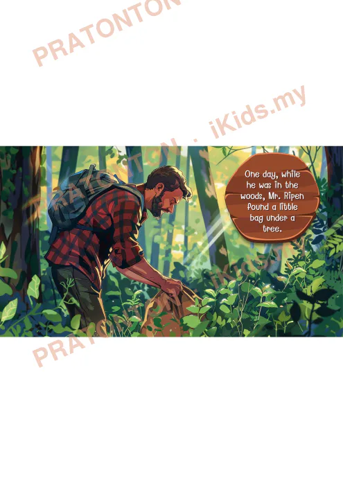 Pratonton muka 7 lembaran Mr. Ripen the Honest Woodworker — Bahasa Inggeris Tahun 2