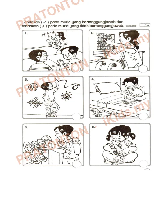 Pratonton muka 4 lembaran NAMA : ............................................................... — Bahasa Inggeris Tahun 3