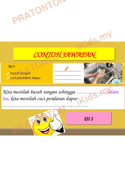 Pratonton muka 6 lembaran Nota Bahasa Melayu — Bahasa Melayu Tahun 4