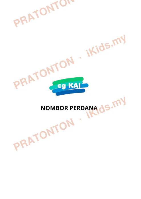 Pratonton muka 1 lembaran Nota Matematik Tahun 5 — Nombor Perdana — Matematik Tahun 5