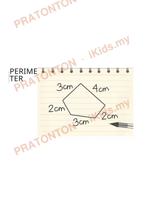 Pratonton muka 8 lembaran Nota Matematik Tahun 5 — Perimeter (Lengkap) — Matematik Tahun 5