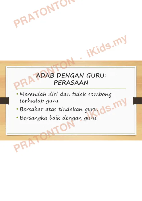 Pratonton muka 7 lembaran Nota Pendidikan Islam — Pendidikan Islam Tahun 4