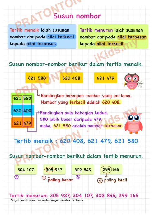 Pratonton muka 10 lembaran Nota Ringkas Matematik Tahap 2 — SK Nanga Embuau — Matematik Tahun 6