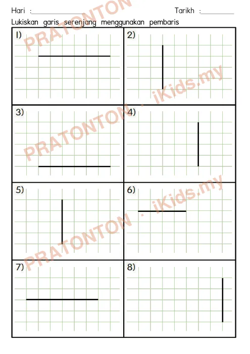 Pratonton muka 1 lembaran Part 2 Ruang — Matematik Tahun 4