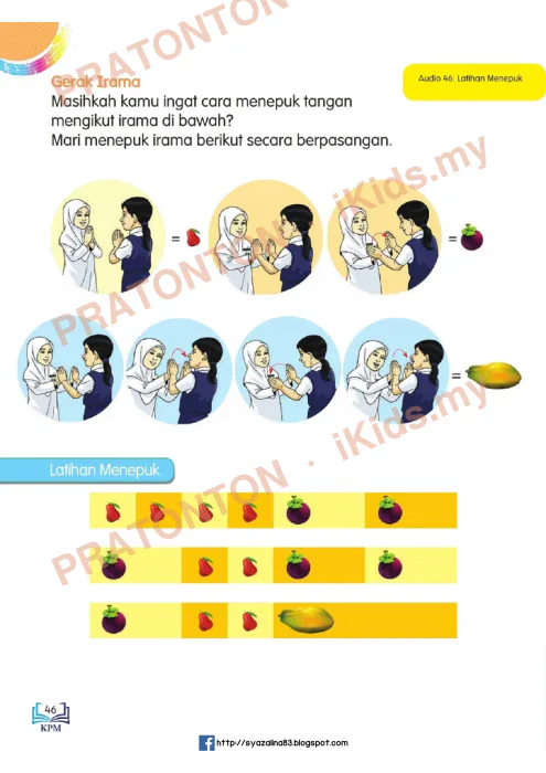 Pratonton muka 54 lembaran Pendidikan Kesenian — Pendidikan Kesenian Tahun 3