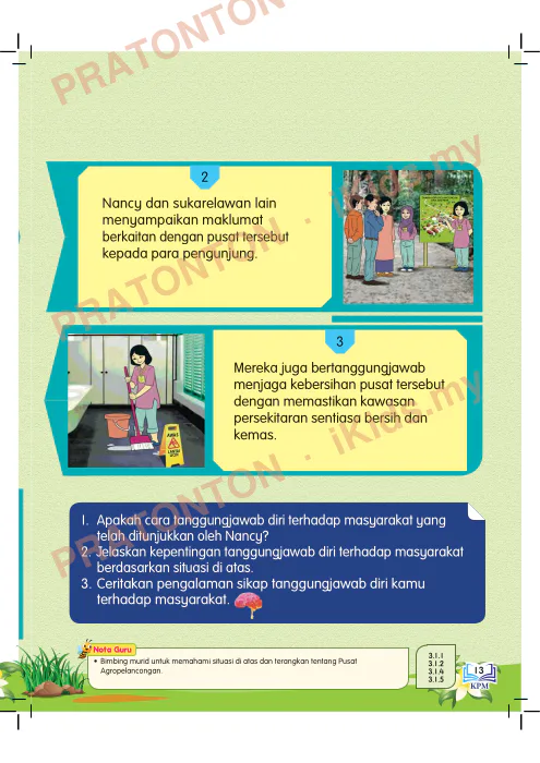 Pratonton muka 21 lembaran Pendidikan Moral (Masalah Pembelajaran) — Pendidikan Moral Tahun 6