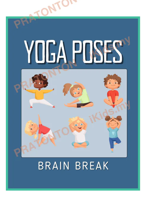 Pratonton muka 1 lembaran Poster Yoga — Sosial & Emosi Anak Istimewa