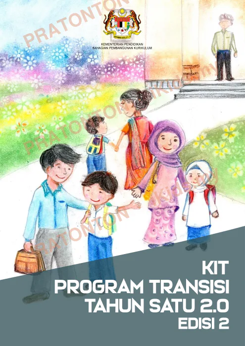 Pratonton muka 1 lembaran PROGRAM TRANSISI — Bahasa Melayu Tahun 1