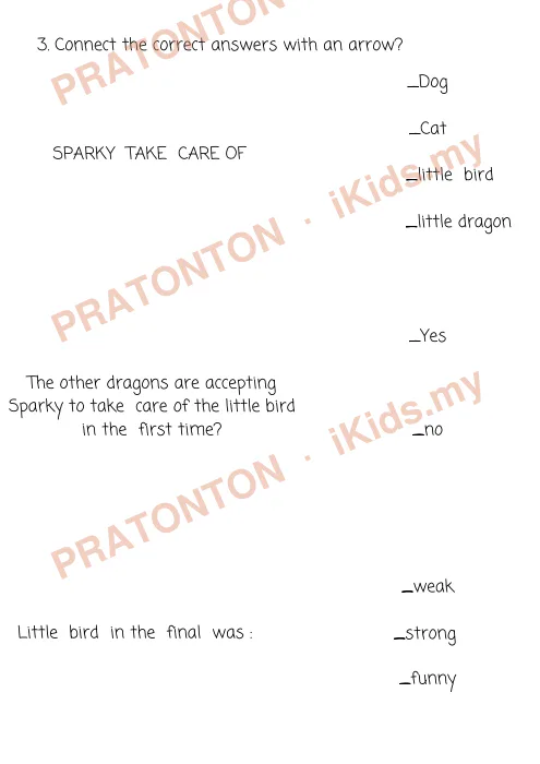 Pratonton muka 5 lembaran Reading Comprehension Passages and Questions 2nd Grade — Bahasa Inggeris Tahun 2
