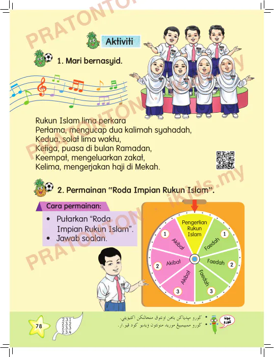 Pratonton muka 86 lembaran RM15.00 — Sains Tahun 1