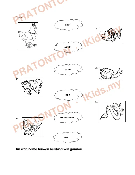 Pratonton muka 3 lembaran Sains Tahun 1 — Sains Tahun 1