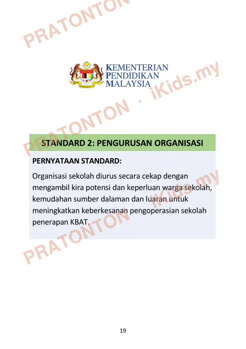 Pratonton muka 21 lembaran SIPARTNERS+ — Matematik Tahun 1