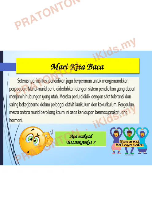 Pratonton muka 5 lembaran Slaid Bahasa Melayu Tahun 5 — Objektif Pembelajaran (Set 3) — Bahasa Melayu Tahun 5