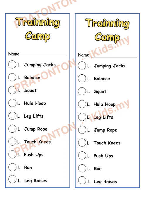 Pratonton muka 6 lembaran Sports Training — Sosial & Emosi Anak Istimewa