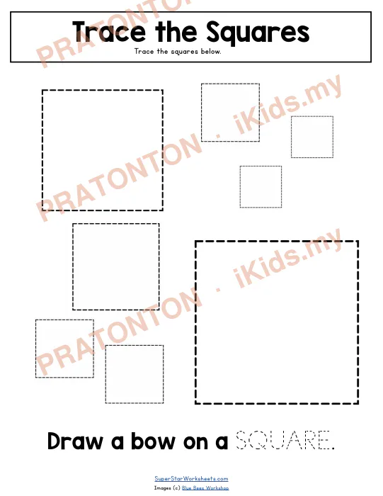 Pratonton muka 1 lembaran SuperStarWorksheets.com — Matematik Tahun 1