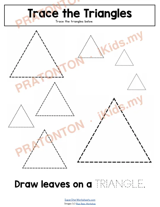 Pratonton muka 1 lembaran SuperStarWorksheets.com — Matematik Tahun 1
