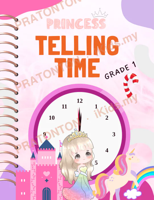 Pratonton muka 1 lembaran TELLING 1 — Matematik Tahun 1