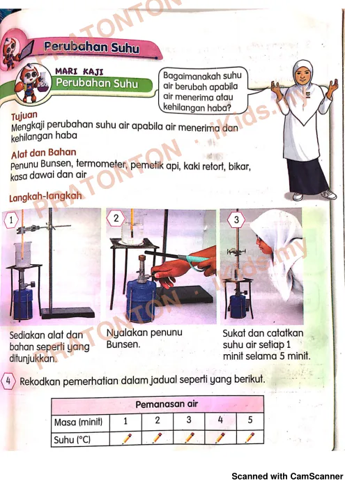 Pratonton muka 38 lembaran Uji Kaji Sains Tahun 5 — Sains Tahun 5