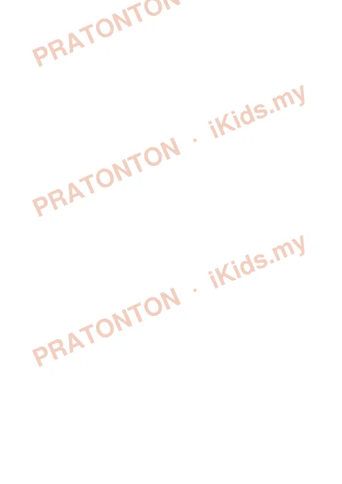 Pratonton muka 1 lembaran Ujian Bahasa Melayu Penulisan Kedah — Bahagian A — Bahasa Melayu Tahun 6