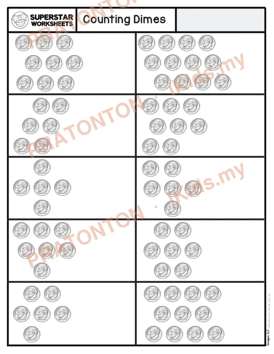 Pratonton muka 1 lembaran Westbrooks World Clip Art — Matematik Tahun 1