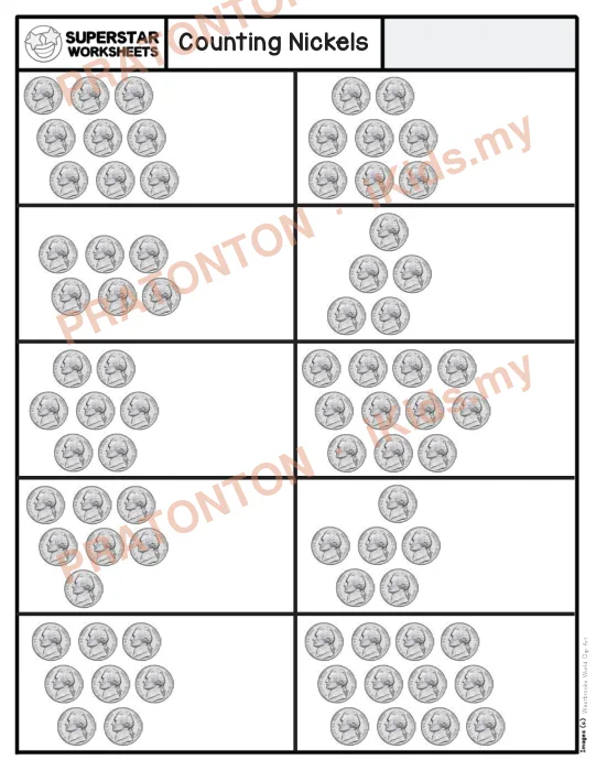 Pratonton muka 1 lembaran Westbrooks World Clip Art — Matematik Tahun 1
