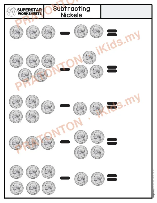 Pratonton muka 1 lembaran Westbrooks World Clip Art — Matematik Tahun 1