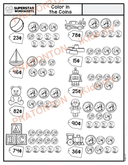 Pratonton muka 1 lembaran Westbrooks World Clip Art & Little Red’s Clip Art — Matematik Tahun 1