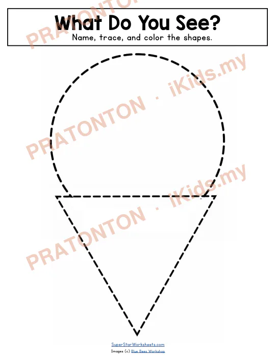 Pratonton muka 1 lembaran What Do You See? — Matematik Tahun 1