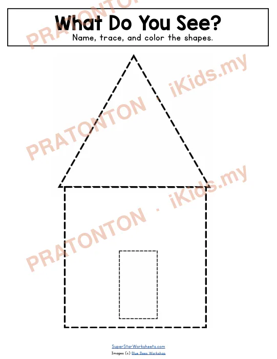 Pratonton muka 1 lembaran What Do You See? — Matematik Tahun 1